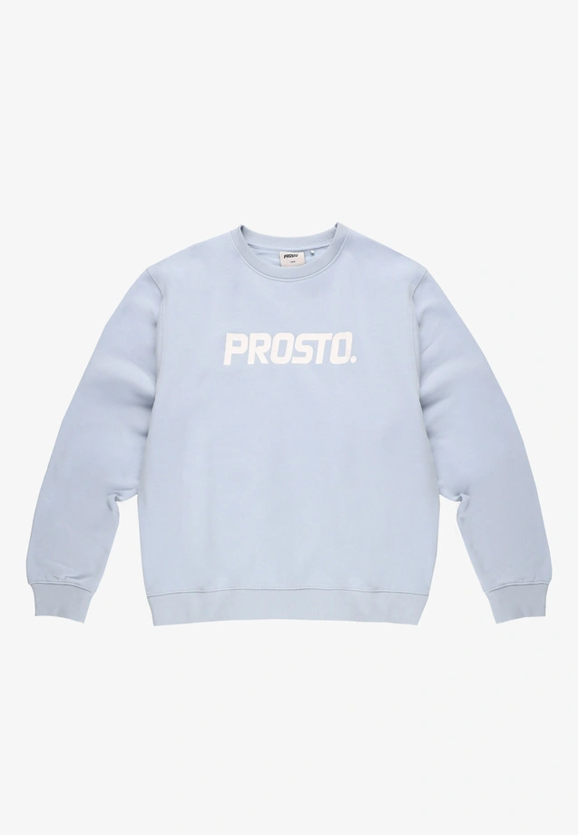 Bluza męska Prosto Old Logo crewneck jasno niebieska