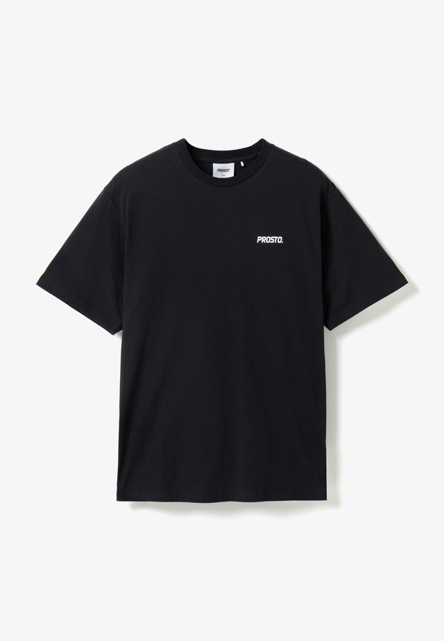 Koszulka męska t-shirt Prosto Base 26 czarna