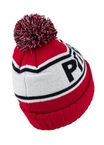 Czapka zimowa z pomponem Pit Bull Beanie Fleming navy/red