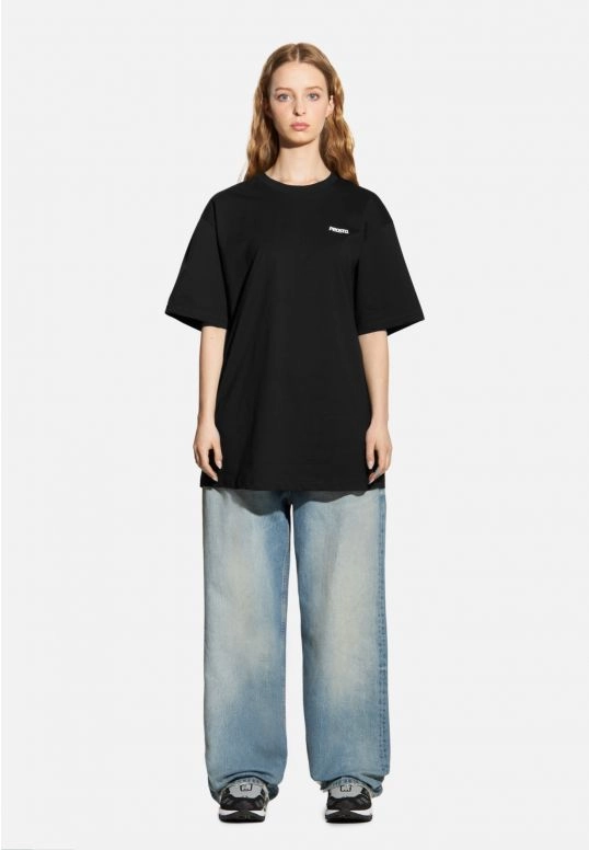 Koszulka męska t-shirt Prosto Base 26 czarna