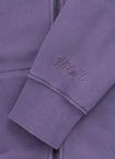 Bluza damska z kapturem ZIP Pitbull Washed Lovia fioletowa