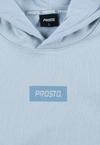 Bluza męska z kapturem oversize Prosto Box 2.0 jasno niebieska