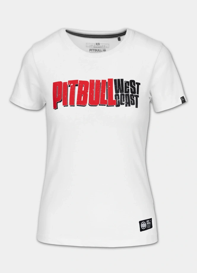 Koszulka t-shirt damska Pit Bull Rebel Born biała