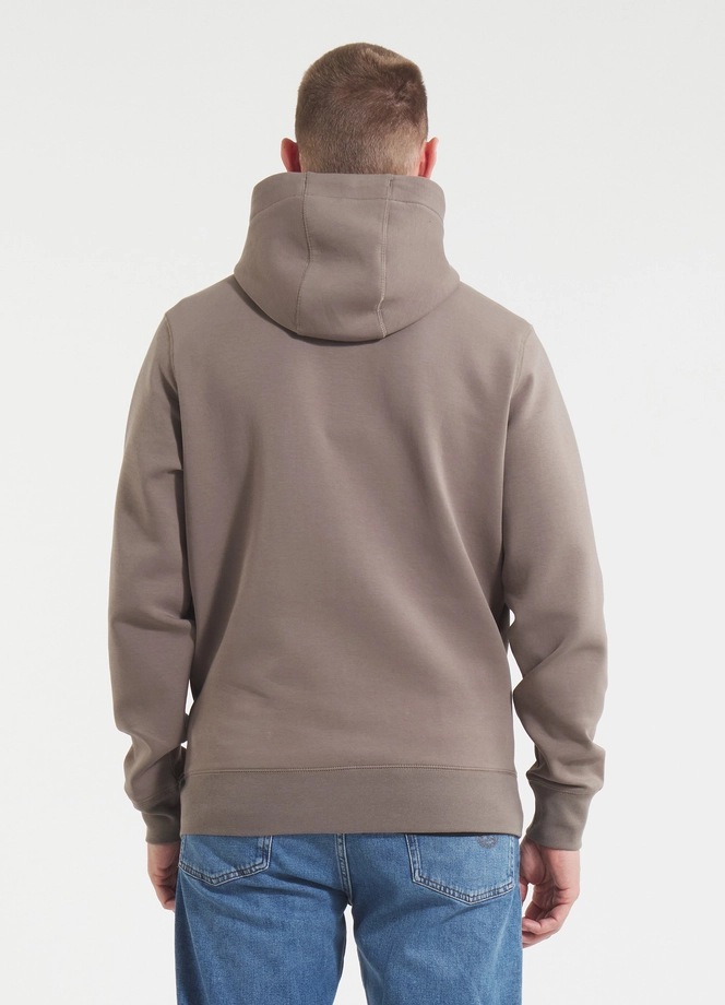 Bluza męska z kapturem Pitbull Pit Bull Sampson ZIP taupe