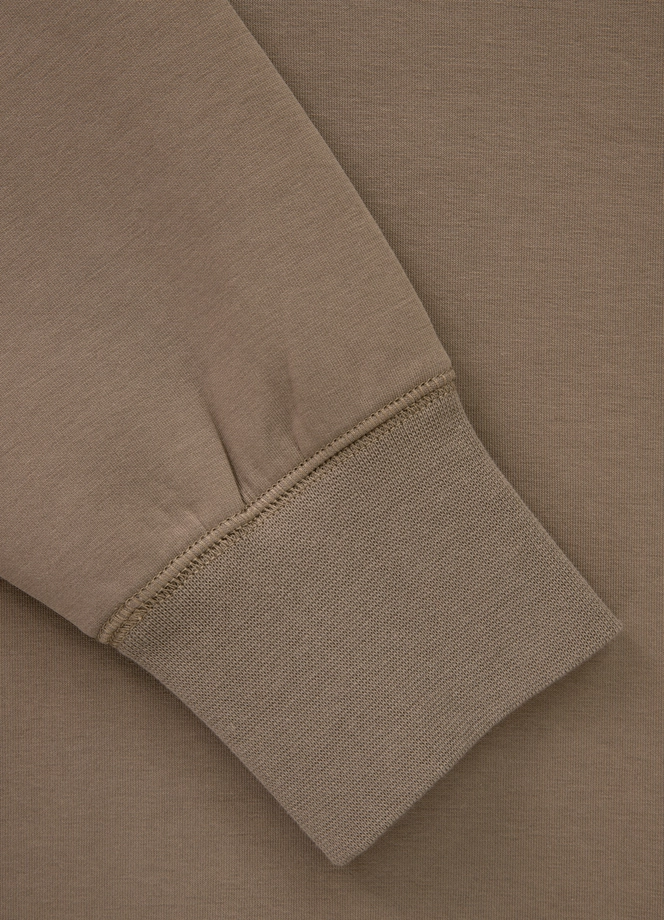 Bluza męska bez kaptura Pit Bull Sampson 25 beżowa