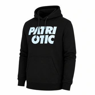 Bluza męska z kapturem Patriotic Cls Wave czarna
