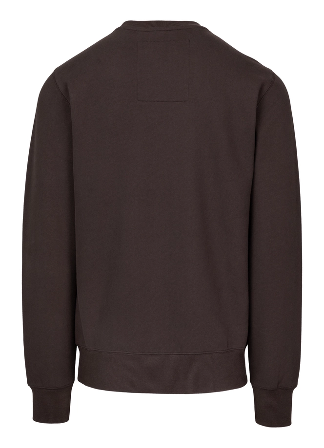 Bluza męska bez kaptura Pit Bull Small Logo 25 brązowa