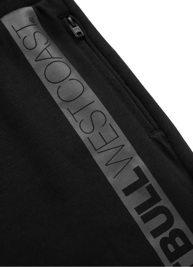 Spodenki szorty dresowe męskie Pit Bull Saturn Pitbull czarne