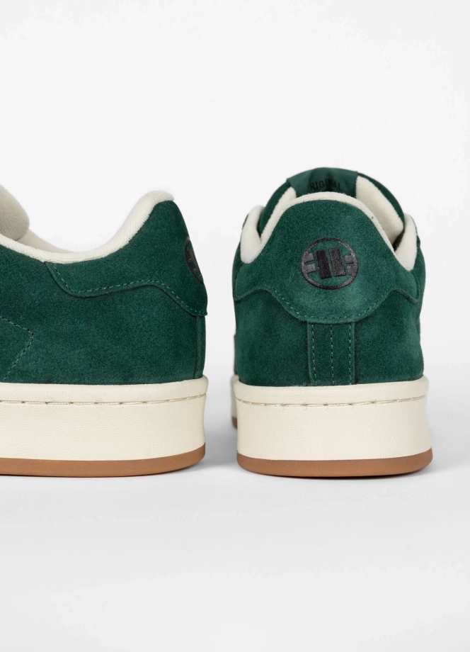 Buty sportowe sneakersy męskie Pit Bull Walker zielone