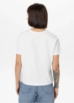 Koszulka damska T-shirt oversize Pit Bull Heart biała