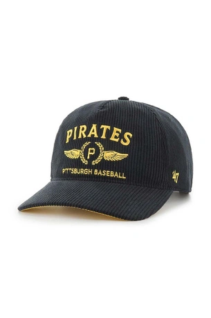 Czapka z daszkiem 47 Brand Pittsburgh Pirates Black Sky High czarna