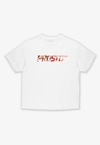 Koszulka męska t-shirt oversize Prosto Rated R kremowa