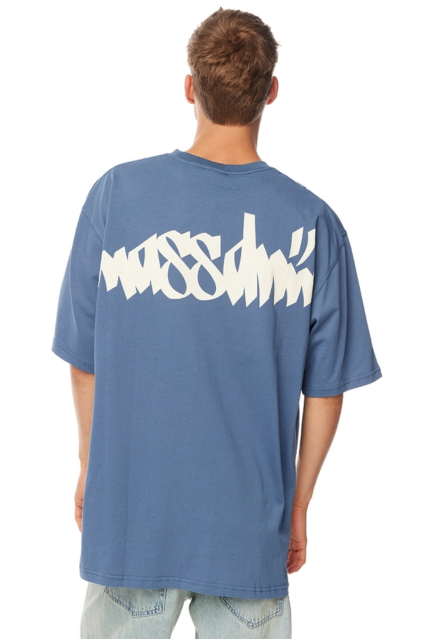 Koszulka męska t-shirt Mass Dnm Nostalgia. Angel niebieska