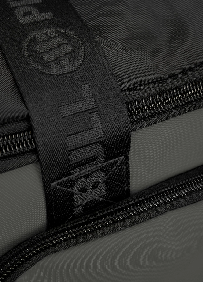 Torba sportowa Pitbull Big Duffle Logo TNT ll czarno/szara