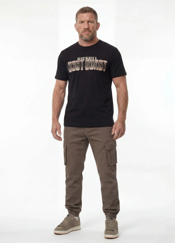 Koszulka męska T-Shirt Pit Bull Best Coast czarna