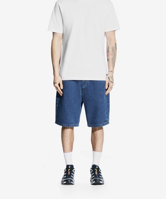 Spodenki męskie jeansowe Prosto Jang Regular niebieskie