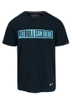 Koszulka męska T-Shirt Pitbull Eighty Nine Dog granatowa