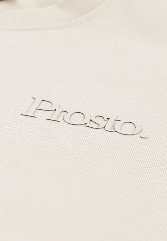 Bluza męska Prosto Mino crewneck beżowa