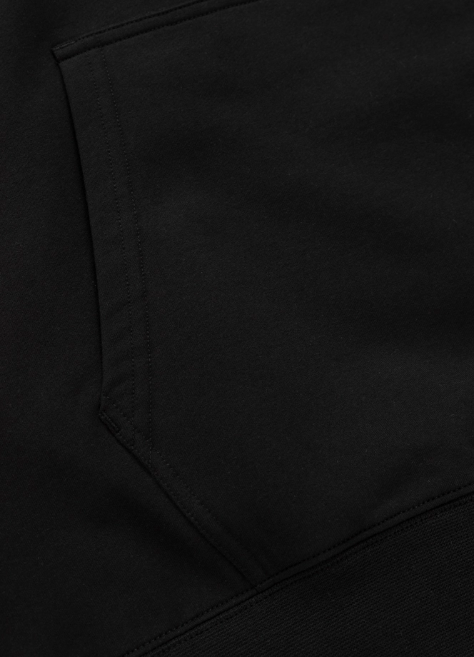 Bluza męska z kapturem Pitbull Pit Bull Tape Nugget czarna