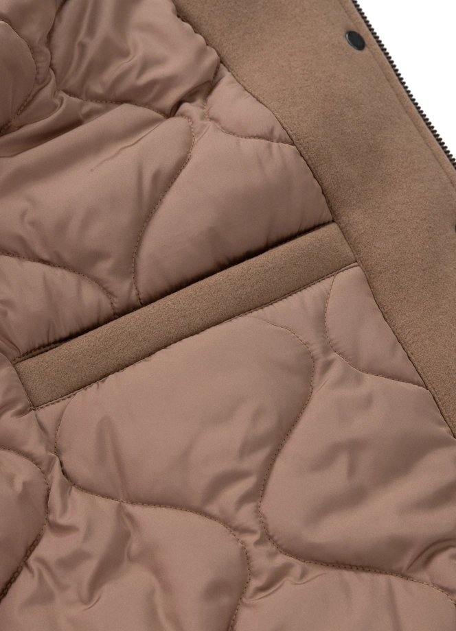 Kurtka damska zimowa Pit Bull Buena Jacket brązowa