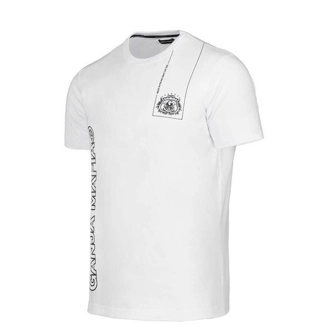 T-shirt Ganja Mafia Modern Herb Outline white