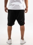 Spodenki szorty męskie dresowe Jigga Wear Baseball czerwono czarne