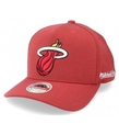 Czapka Mitchell & Ness snapback Miami Heat red