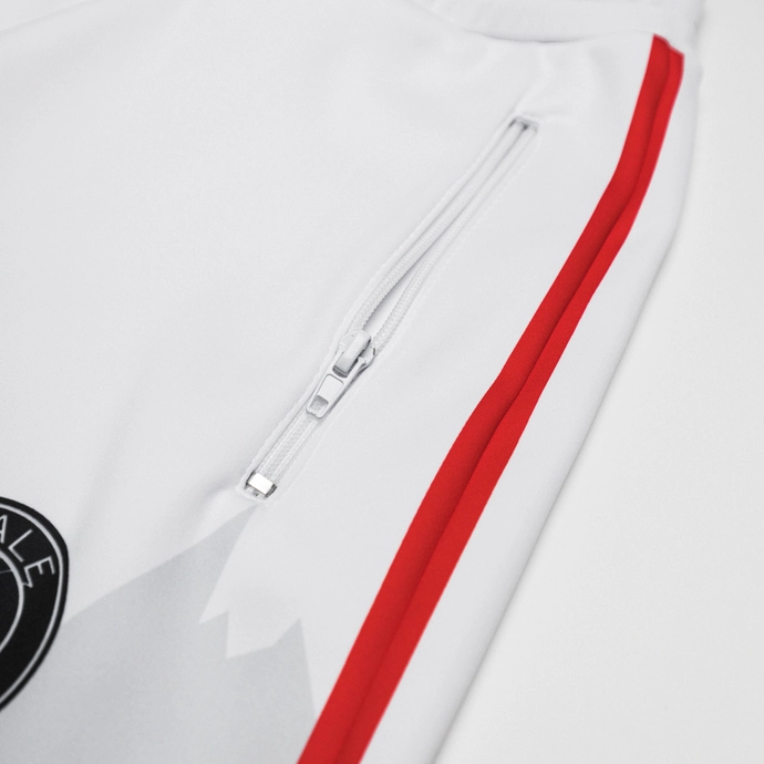 Spodnie męskie dresowe Dudek P56 Palę Sobie Grass Lion Football białe