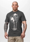 Koszulka męska T-Shirt Pit Bull Palms grafitowa