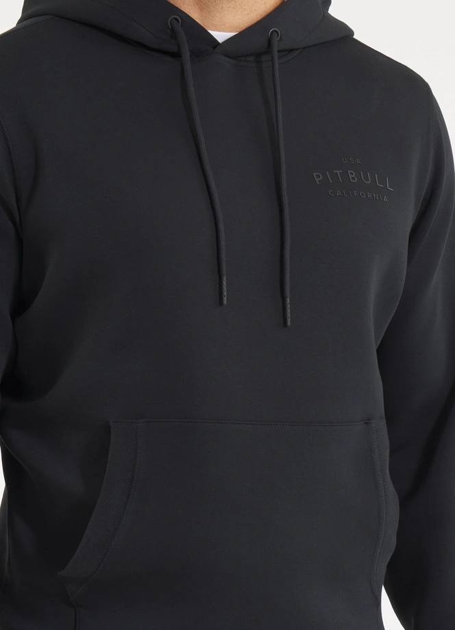 Bluza męska z kapturem Pitbull Pit Bull Sampson czarna