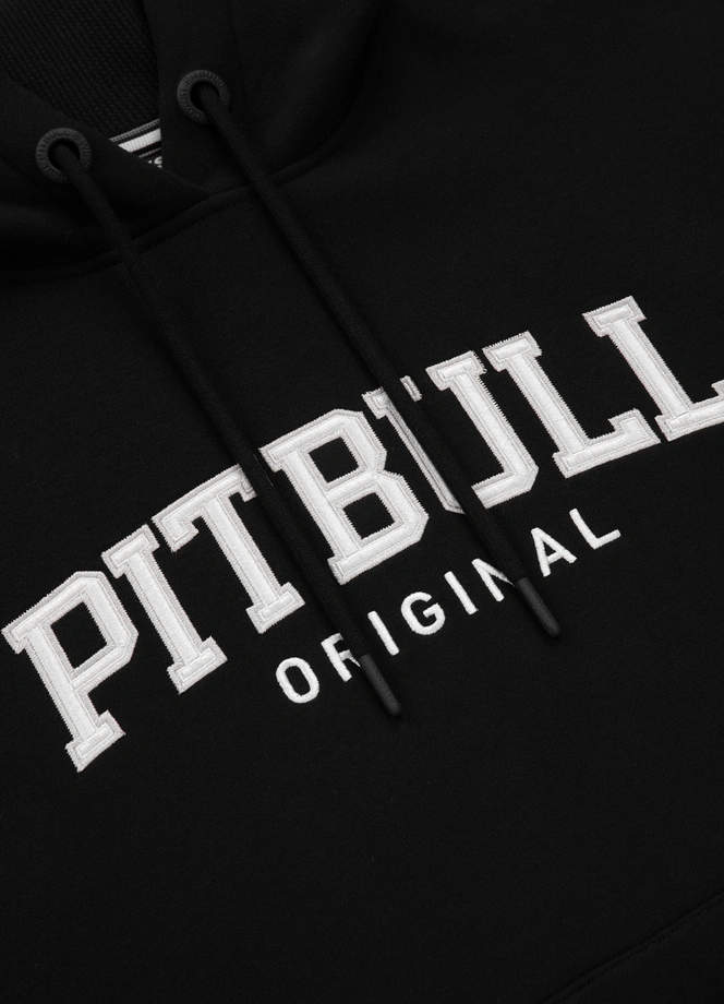 Bluza damska z kapturem oversize Pitbull Pit Bull Tyrian hooded czarna