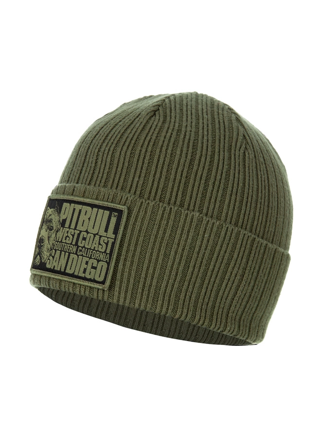 Czapka zimowa Pit Bull Beanie Silvas Blood Dog 24 zielona