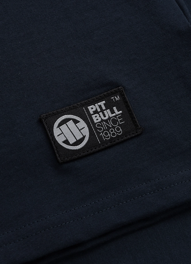 Koszulka męska T-Shirt Pitbull Eighty Nine Dog granatowa