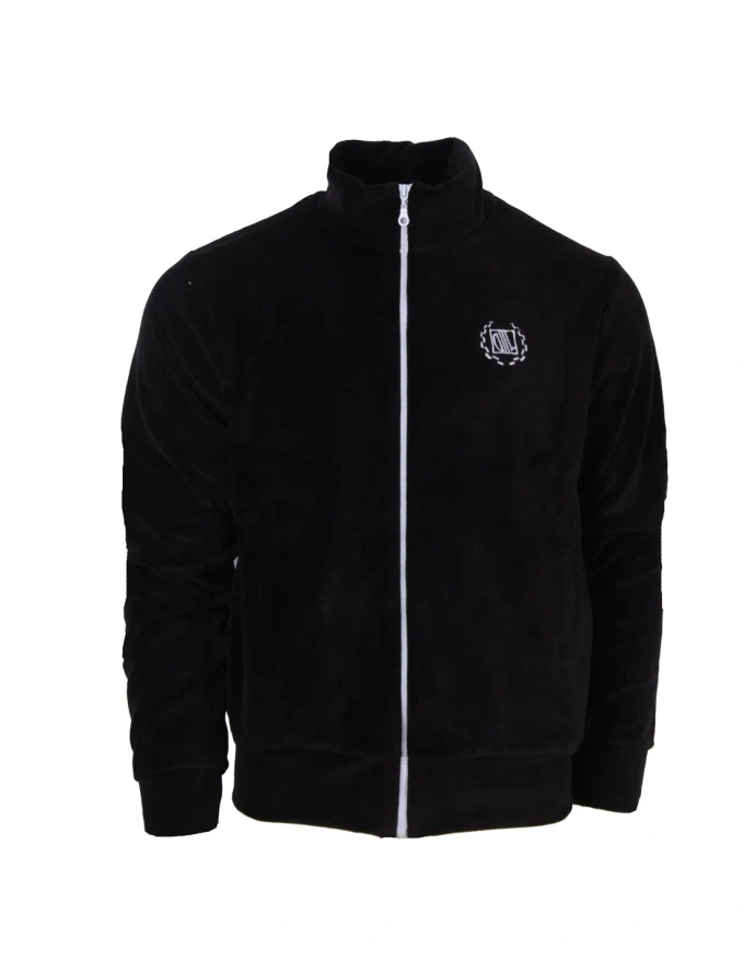 Bluza męska welur Diil Laur crewneck czarna