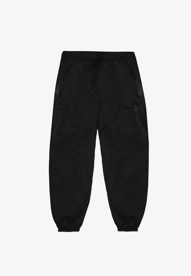 Spodnie męskie dresowe jogger Prosto Contrast czarne