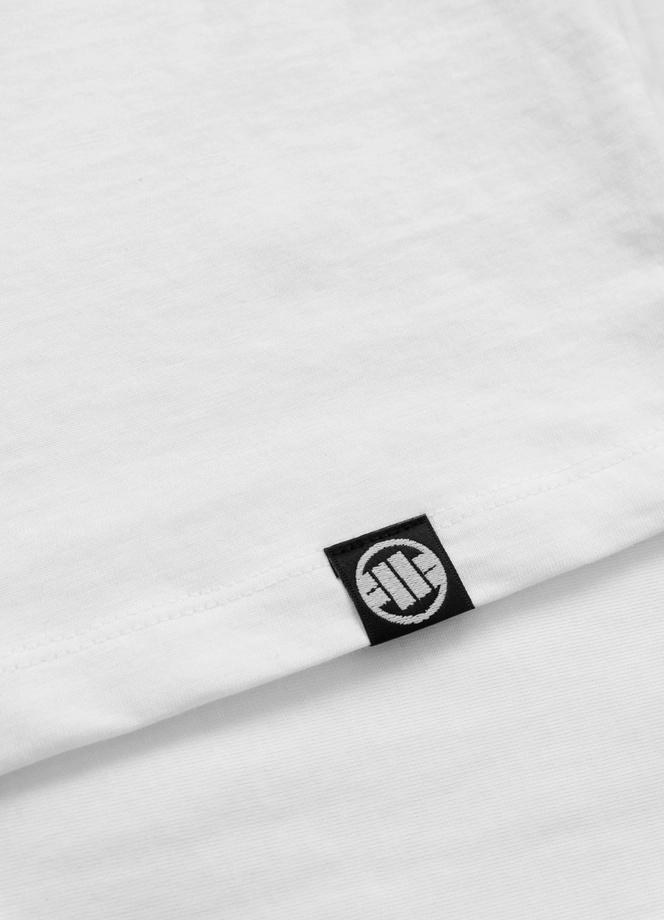 Koszulka damska T-shirt oversize Pit Bull Heart biała