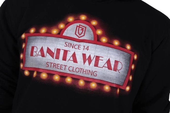 Bluza z kapturem Banita Wear Kino hoody black