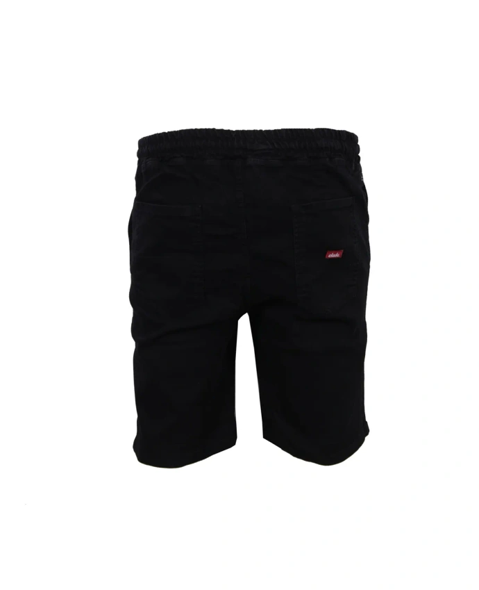 Spodenki męskie szorty jeans Elade Patch czarne