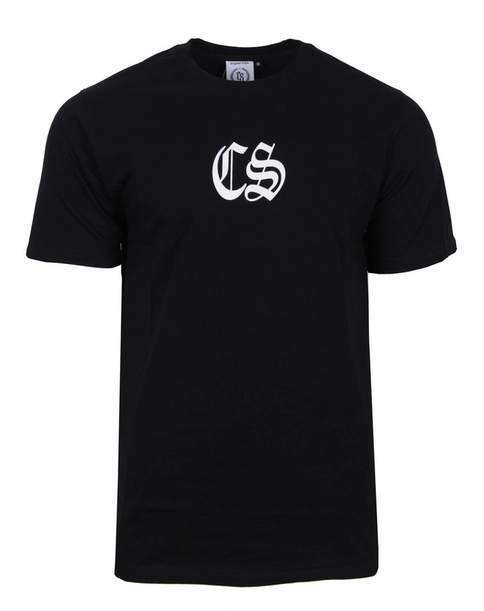 Koszulka męska T-shirt Ciemna Strefa RPK CS Gotyk czarna/biała