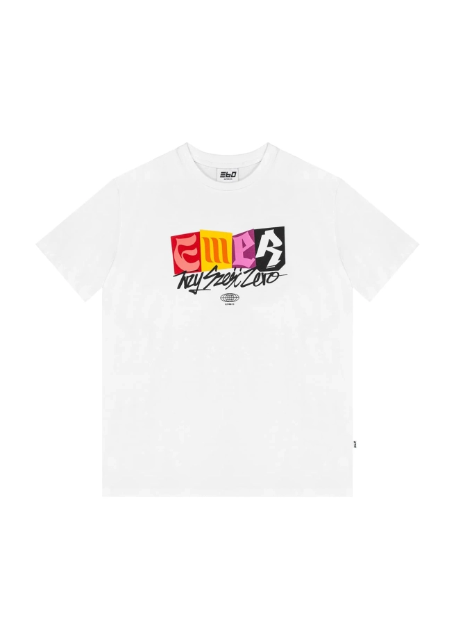 Koszulka t-shirt męski 360 CLTH Emer biały