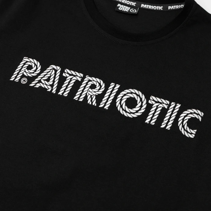 Koszulka męska T-shirt Patriotic F-Marine czarna