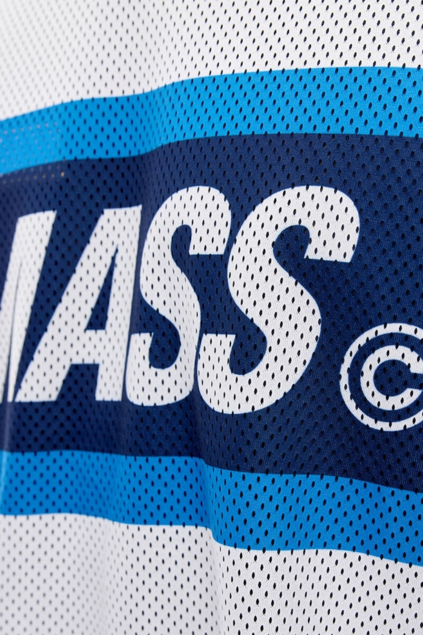 Koszulka męska Tank Top Mass Dnm Rust Reversible Mesh biała/granatowa