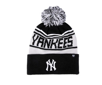 Czapka zimowa unisex 47 Brand MLB New York Yankees Stylus czarna