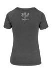 Koszulka damska T-shirt Pit Bull DoubleTrouble sprany szary