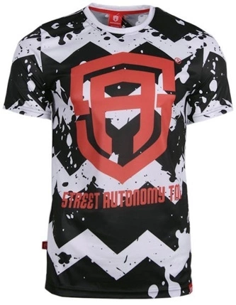Koszulka T-shirt Street Autonomy Zygzebr SUB black/white