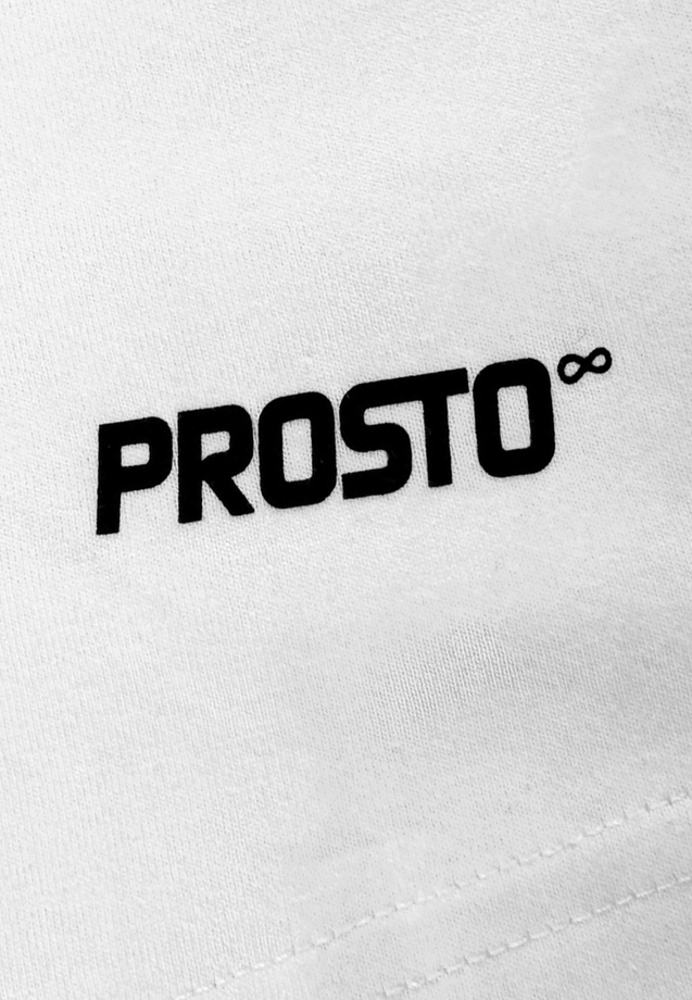 Koszulka męska Tank Top Prosto Logotype biała