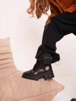 Buty damskie workery Olavoga TREAKLY czarne