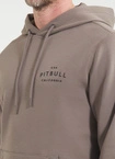 Bluza męska z kapturem Pitbull Pit Bull Sampson taupe