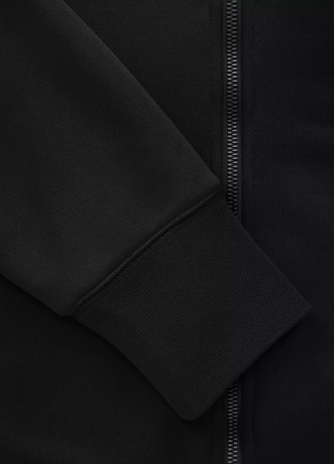 Bluza męska rozpinana Pitbull Pit Bull Oldschool Small Logo czarna