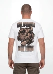 Koszulka męska T-Shirt Pit Bull Best Coast biała
